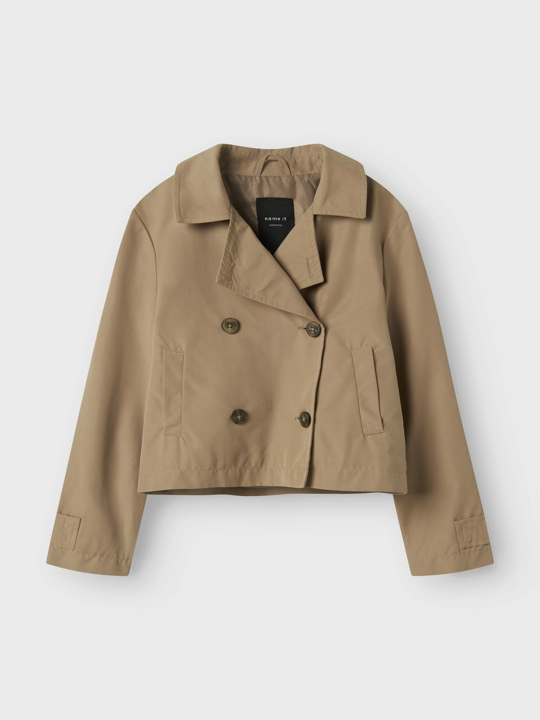 Kids jas MADELIN TRENCH Savannah Tan