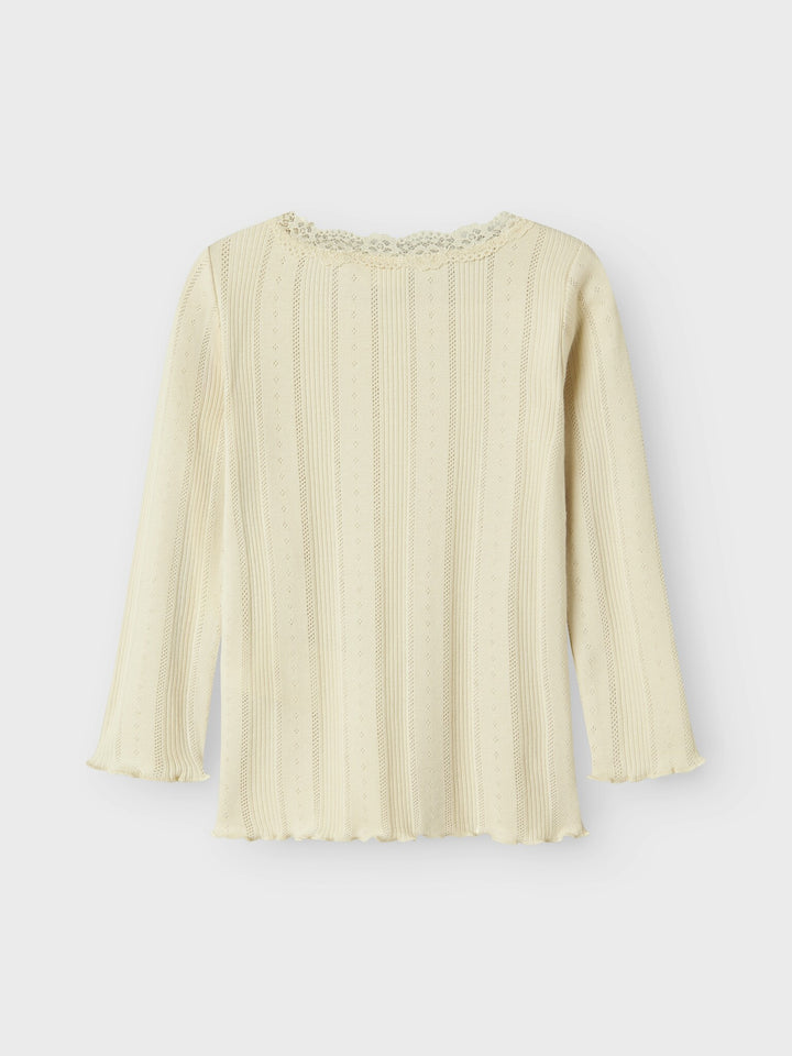 Mini Langarmshirt FREDA Summer Sand Slim Fit