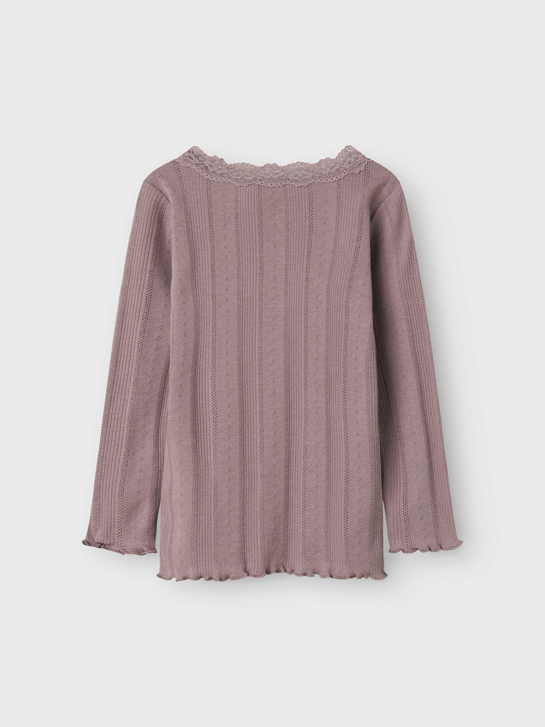 Mini Langarmshirt FREDA Holunder Slim Fit