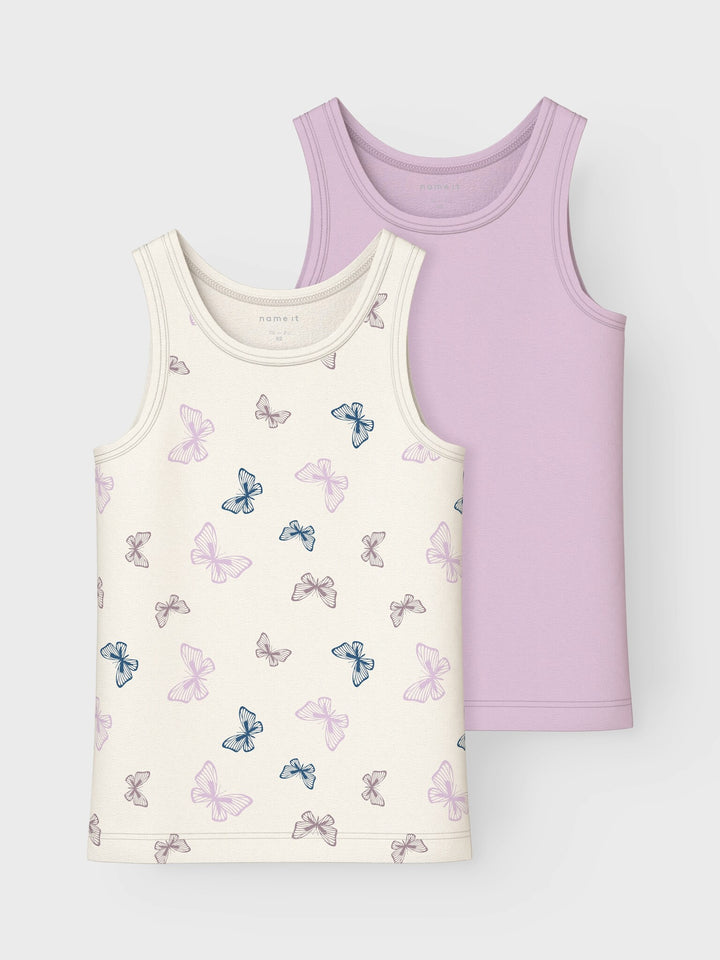 Mini ondergoed TANK TOP 2P JET STREAM BUTTERFLY Jet Stream