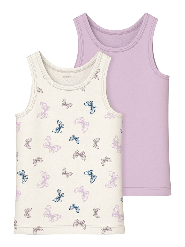 Mini ondergoed TANK TOP 2P JET STREAM BUTTERFLY Jet Stream