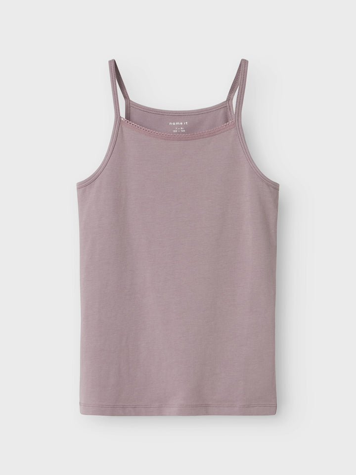 Kids ondergoed STRAP TOP 2P BARELY PINK BOW Barely Pink