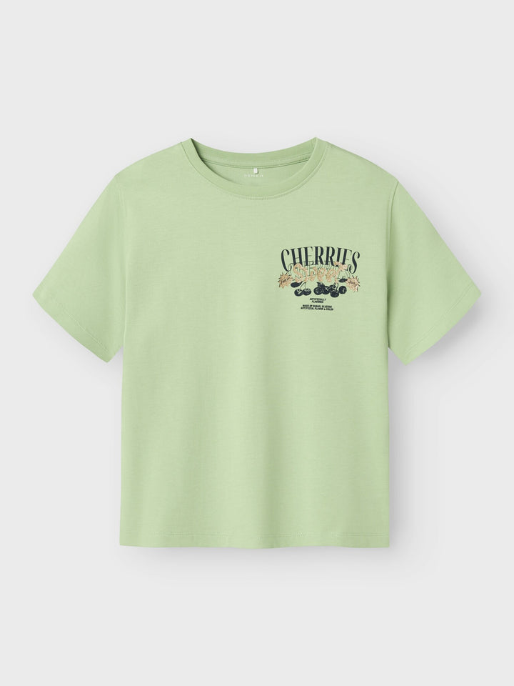 Kids T - shirt BAPOL Arcadian Green Regular Fit