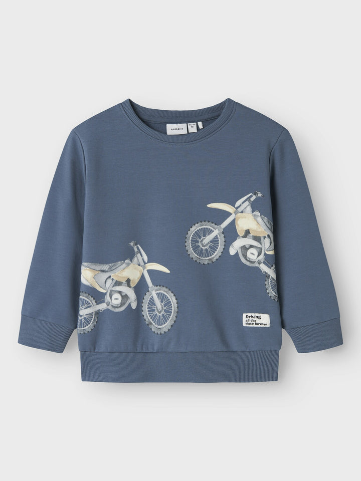 Mini Pullover TEODOR China Blau Regular Fit