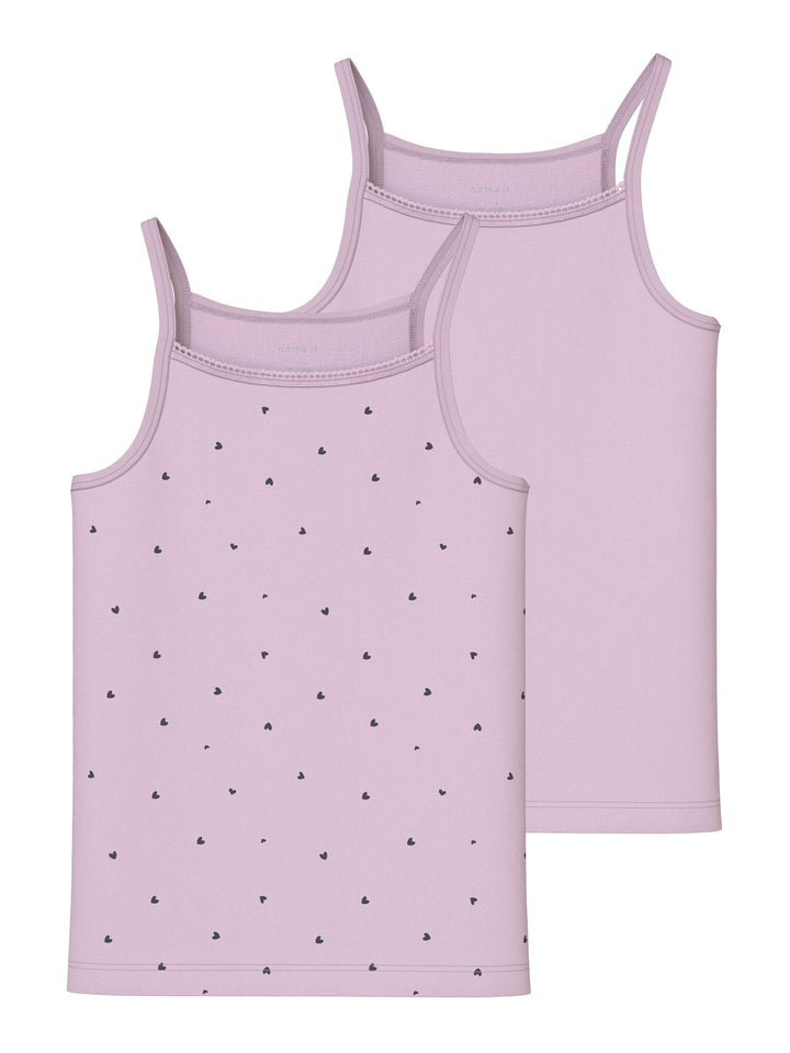 Kids ondergoed STRAP TOP 2P WINSOME HEARTS Winsome Orchid