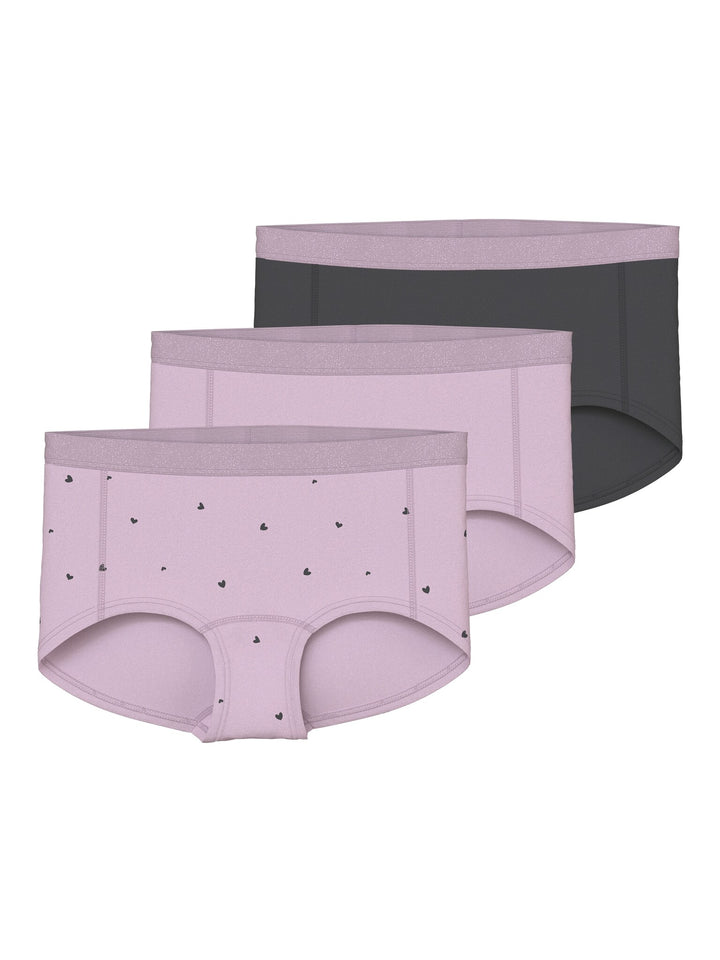 Kids ondergoed HIPSTER 3P WINSOME HEARTS Winsome Orchid