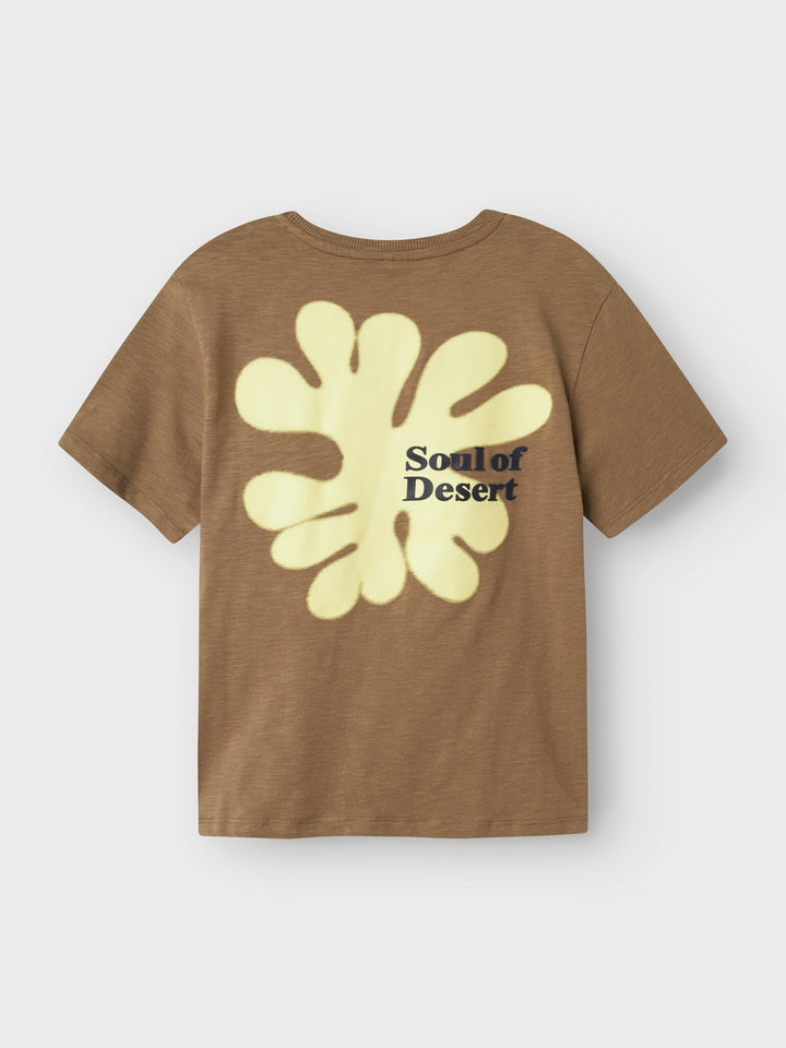 Kids T - shirt JOLAL Walnut Regular Fit