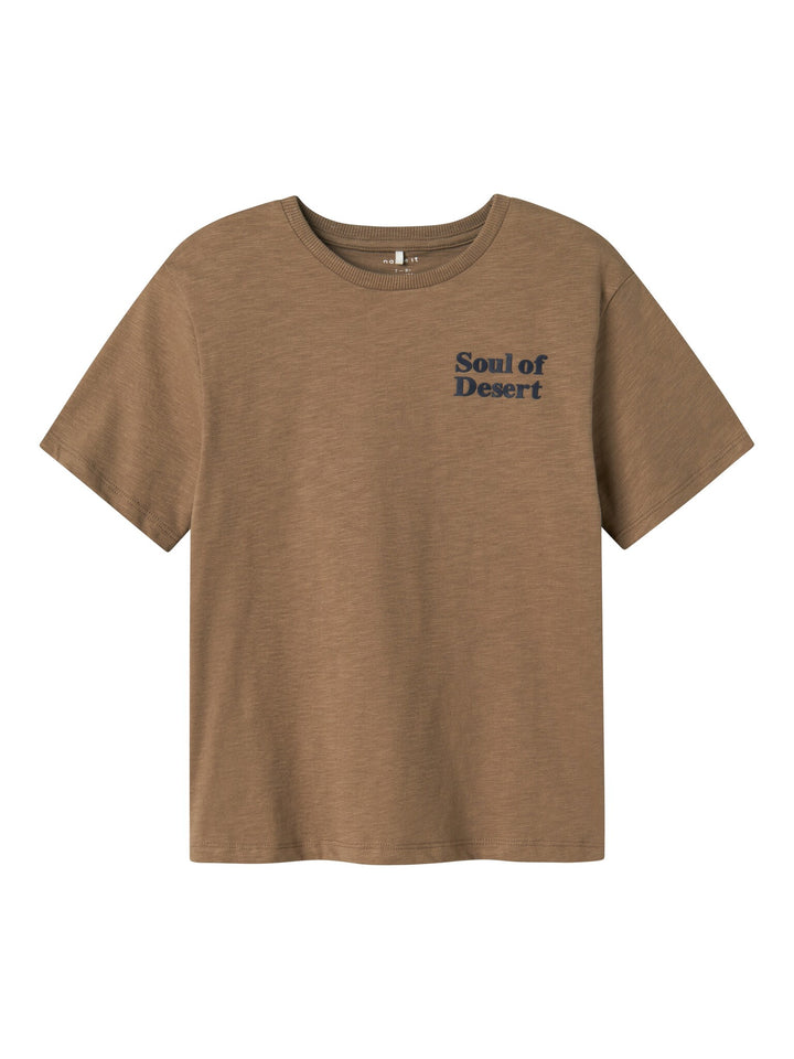 Kids T - shirt JOLAL Walnut Regular Fit