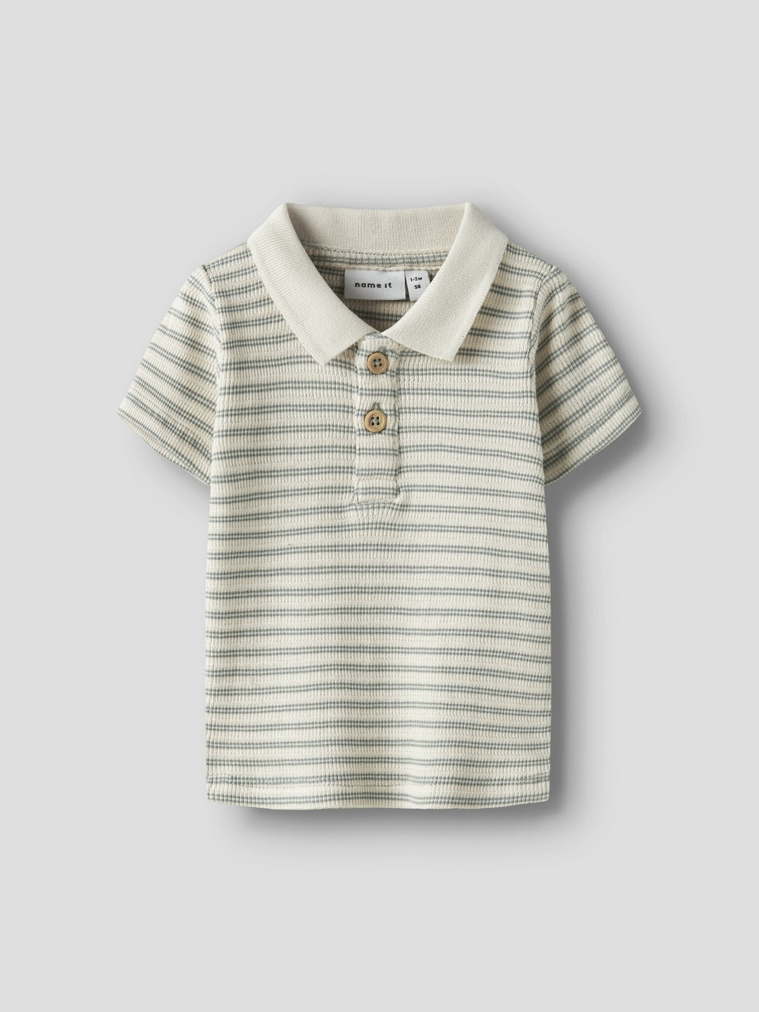 Baby polo JERIMIAH Slate Gray Regular Fit