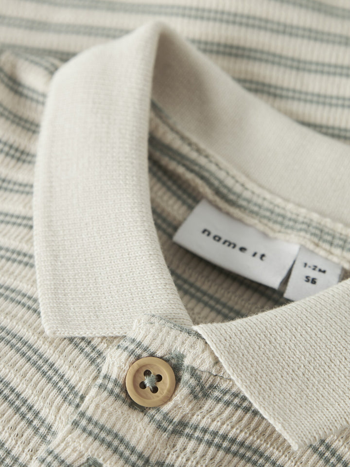 Baby polo JERIMIAH Slate Gray Regular Fit