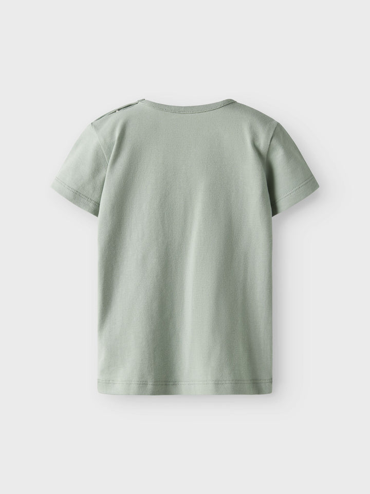 Baby T - shirt JUKE Aqua Gray Regular Fit
