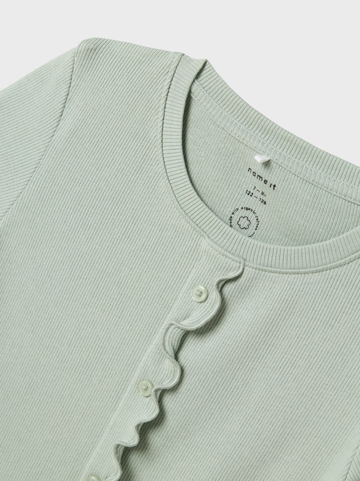 Kinder T-Shirt HOLIMSE Aqua Grau Regular Fit