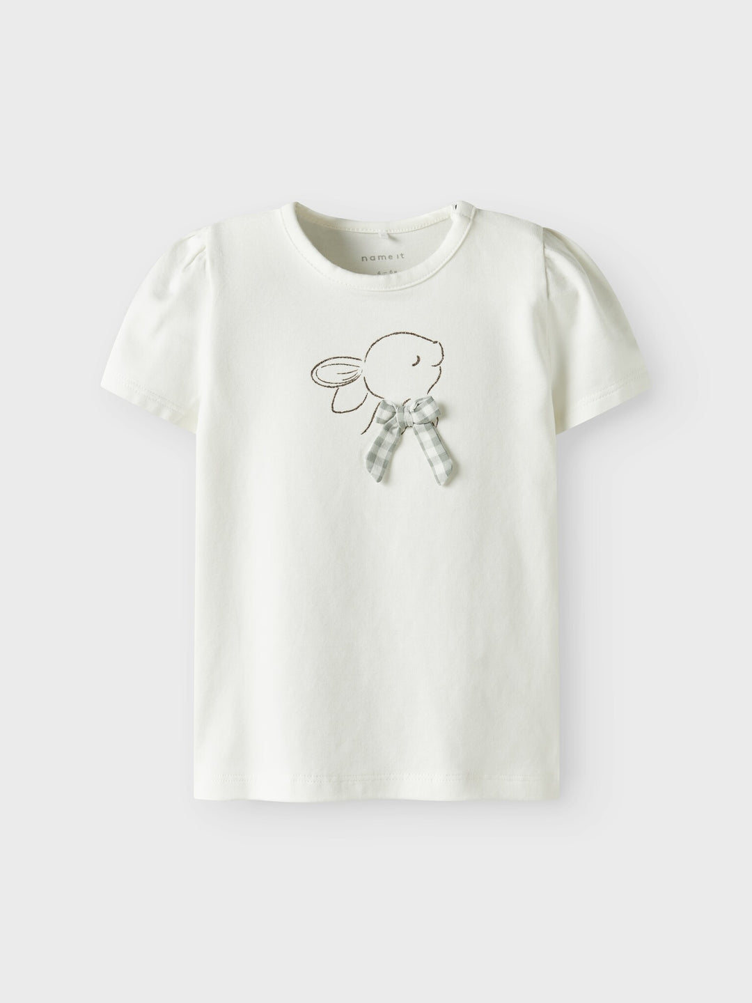 Baby T - shirt HALMI Cloud Dancer Regular Fit