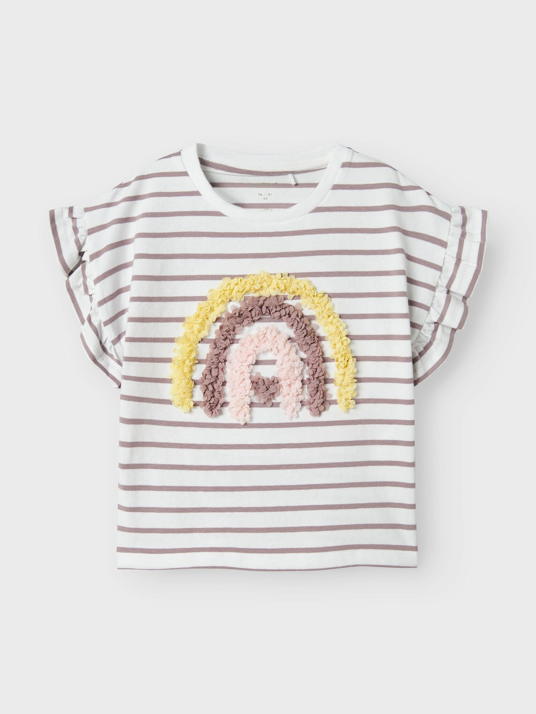 Mini Top JADEY Bright White Purple Dove Regular Fit