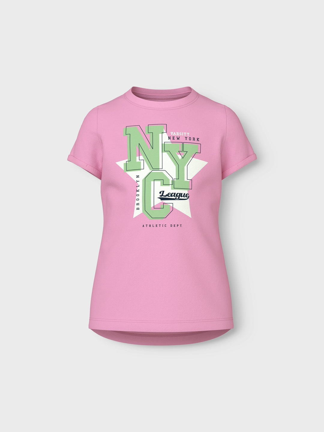 Kinder T-Shirt VIX Pink Frosting NYC Regular Fit