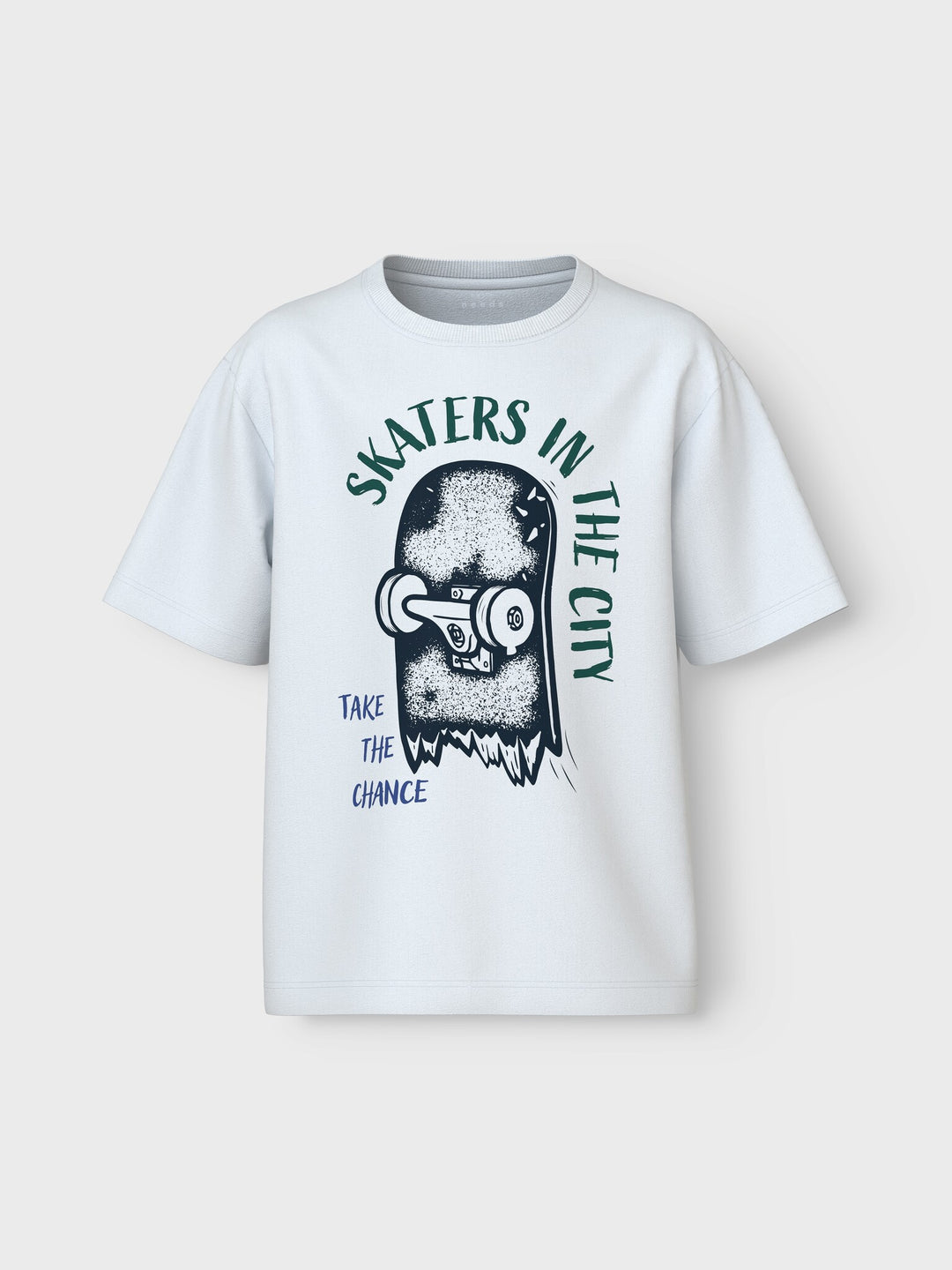 Kids T - shirt VELDO Bright White Skaters Relaxed Fit