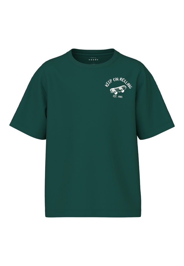 Kinder T-Shirt VELDO Forest Biome Keep On Rolling Relaxed Fit