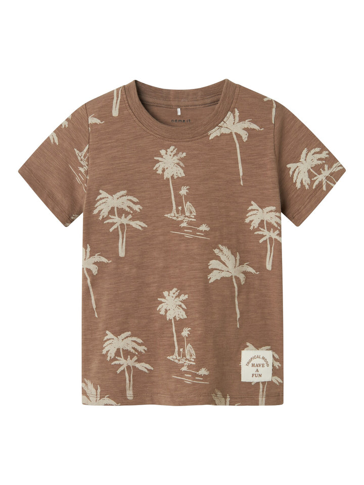 Mini T-Shirt JALA Walnuss Regular Fit