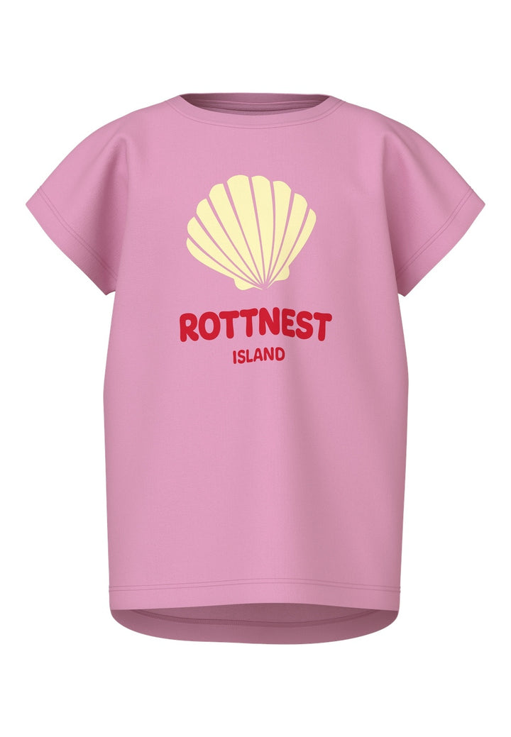 Kinder T-Shirt VIOLET Pink Frosting Rottnest Loose Fit