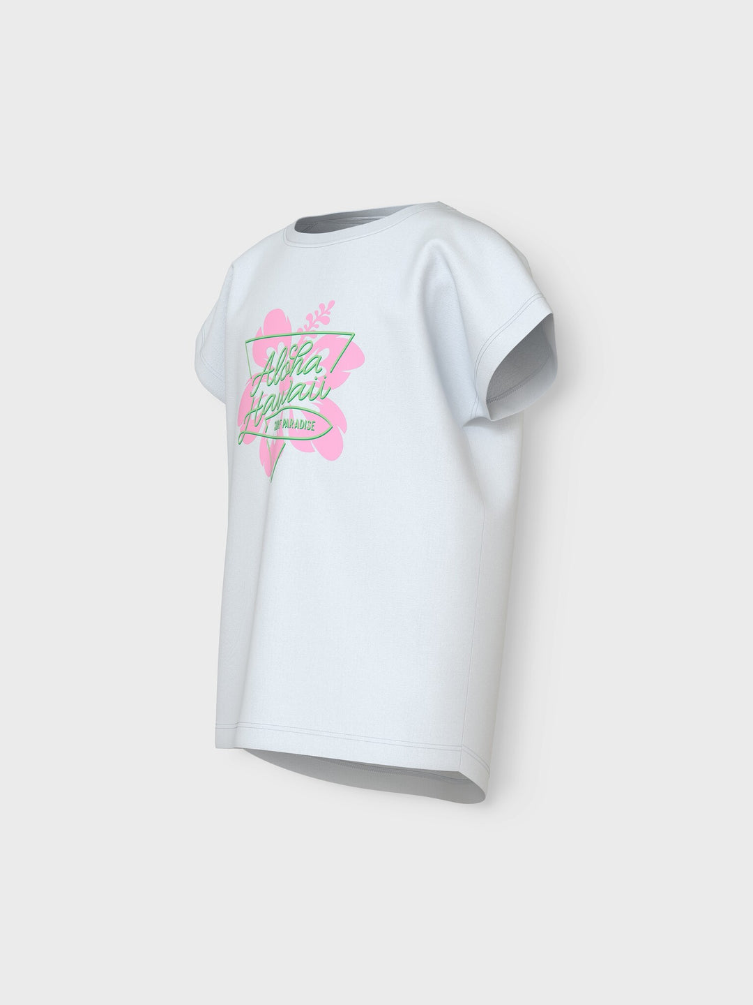 Kinder T-Shirt VIOLET Bright White Aloha Loose Fit