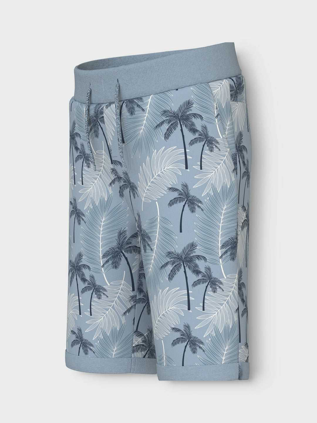 Kinder Shorts VERMO Celestial Blue Palms Regular Fit
