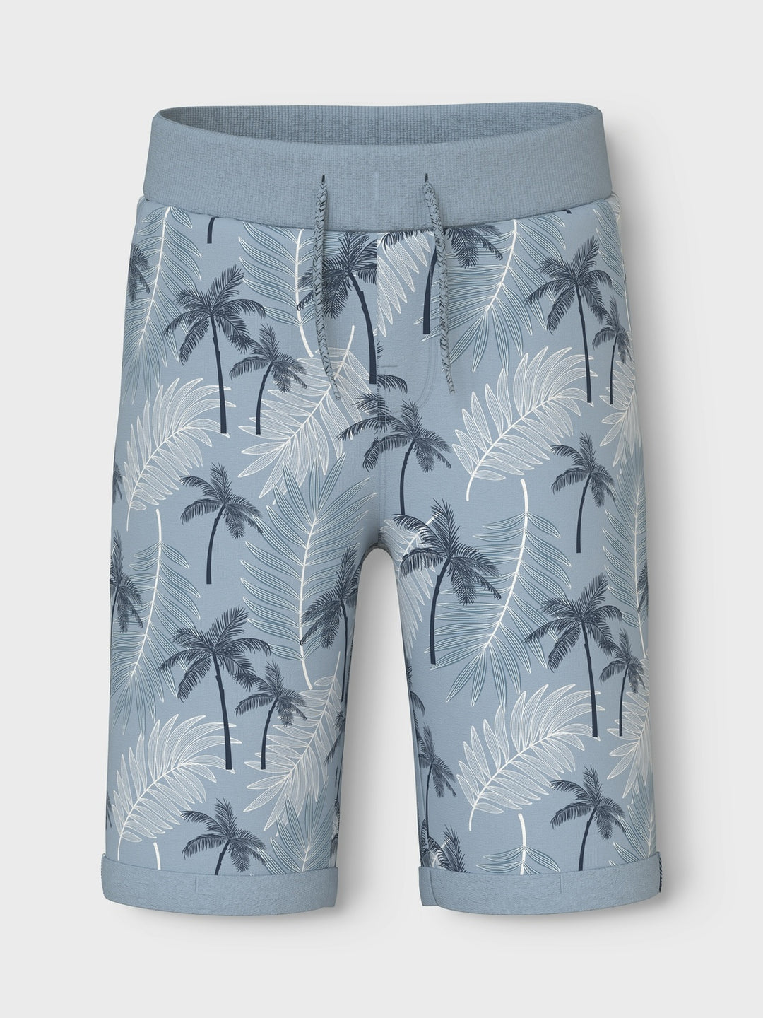 Kids short VERMO Celestial Blue Palms Regular Fit