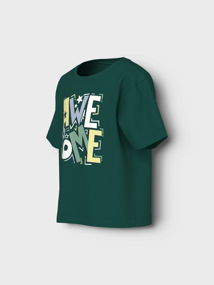 Mini T - shirt VICTOR Forest Biome Awesome Regular Fit