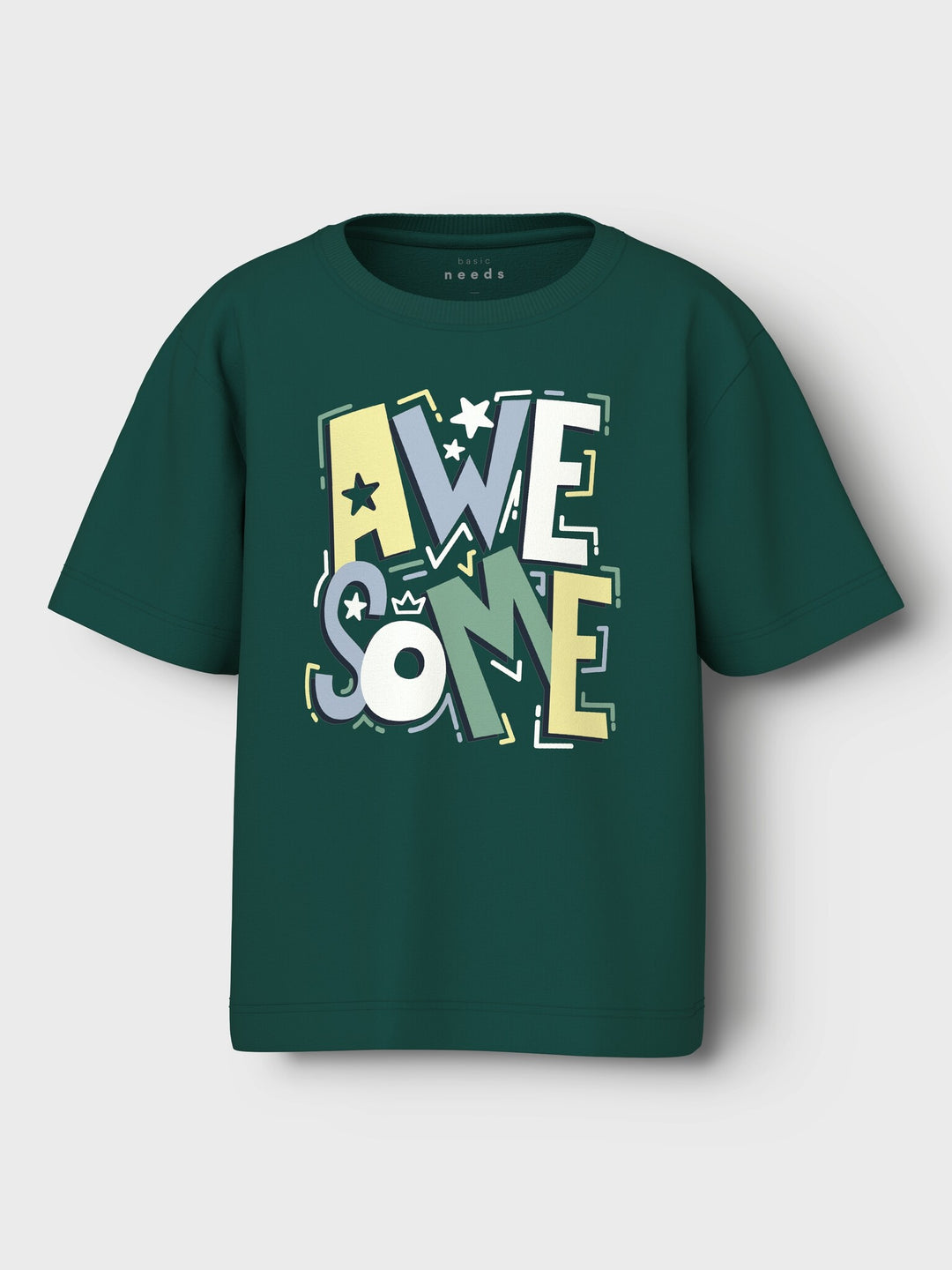 Mini T - shirt VICTOR Forest Biome Awesome Regular Fit