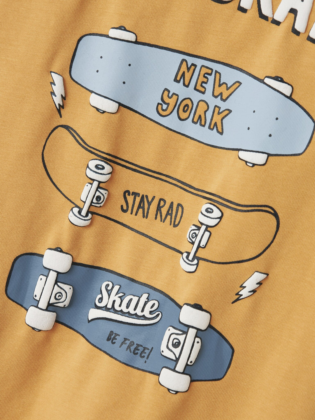 Mini T-Shirt VUX Gold Earth Skateboards Regular Fit