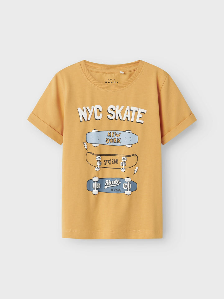 Mini T-Shirt VUX Gold Earth Skateboards Regular Fit