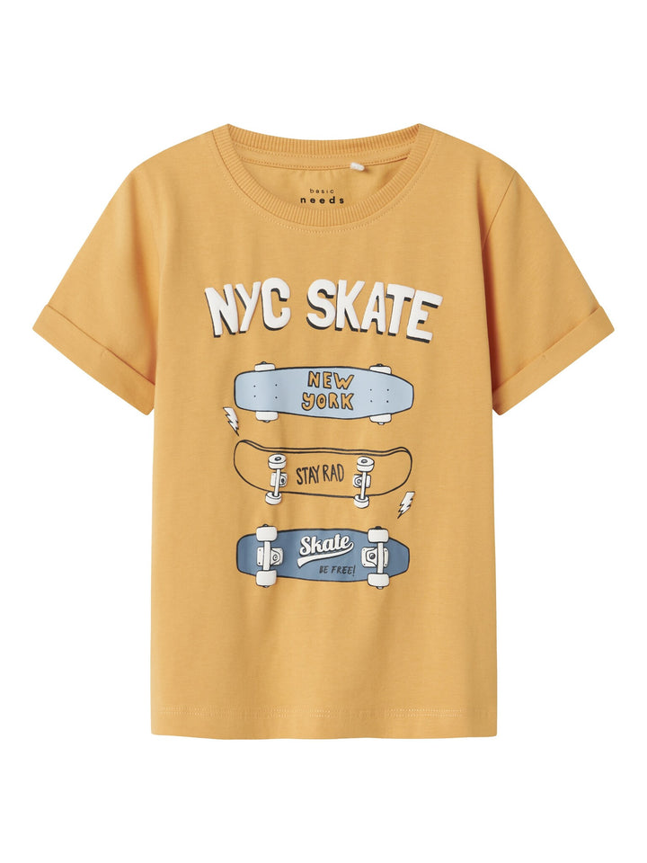 Mini T-Shirt VUX Gold Earth Skateboards Regular Fit