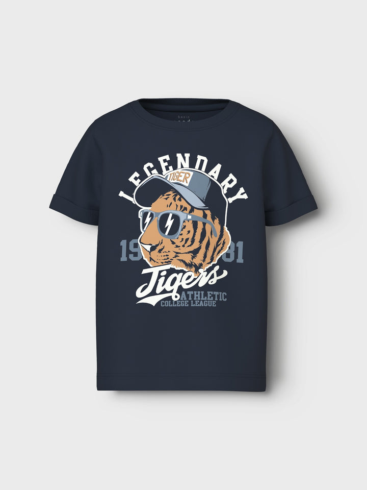 Mini T-Shirt VUX Navy Blazer Tiger Regular Fit