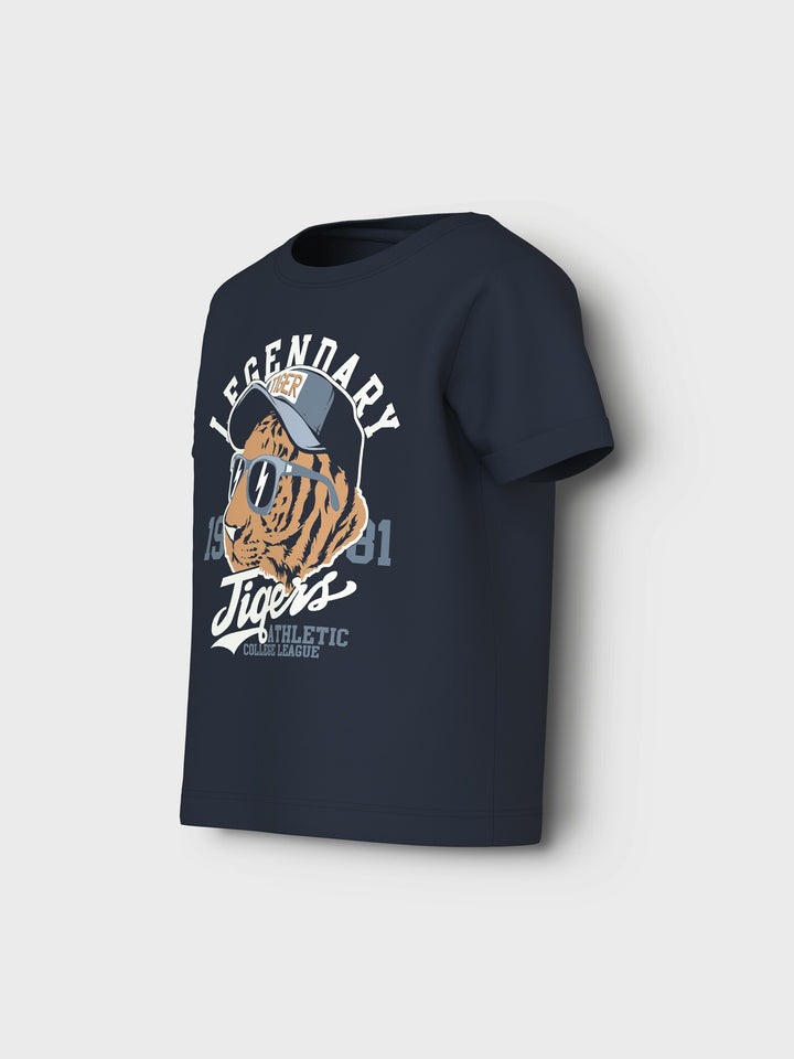 Mini T-Shirt VUX Navy Blazer Tiger Regular Fit