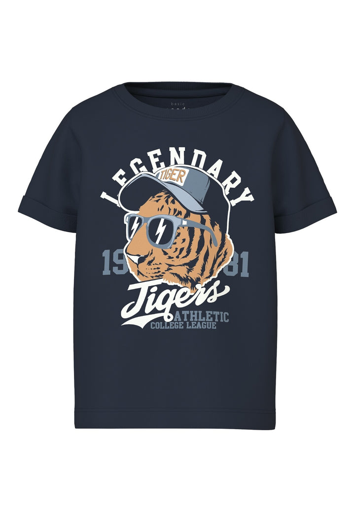 Mini T-Shirt VUX Navy Blazer Tiger Regular Fit