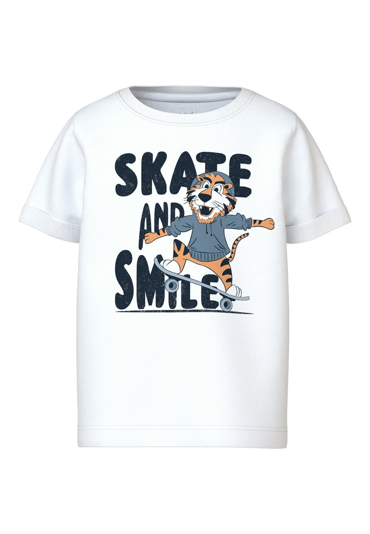 Mini T-Shirt VUX Bright White Smile Regular Fit