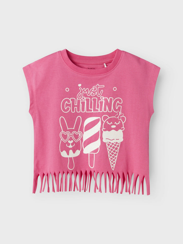 Mini T - shirt VALONE Carmine Rose Icecream Regular Fit
