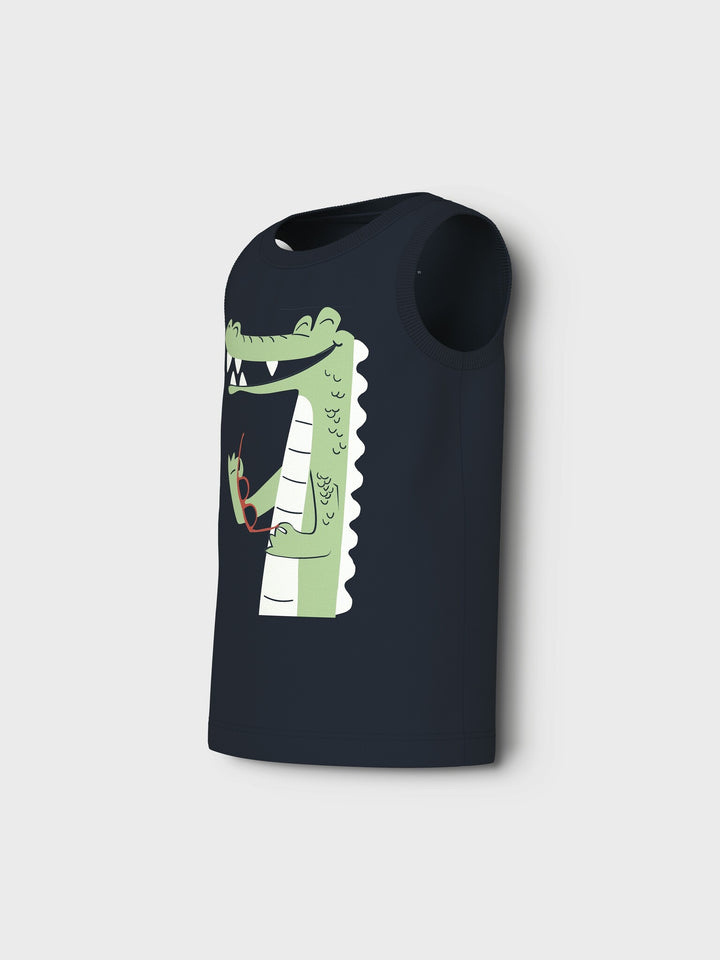 Mini tanktop VAGNO Navy Blazer Alligator Regular Fit