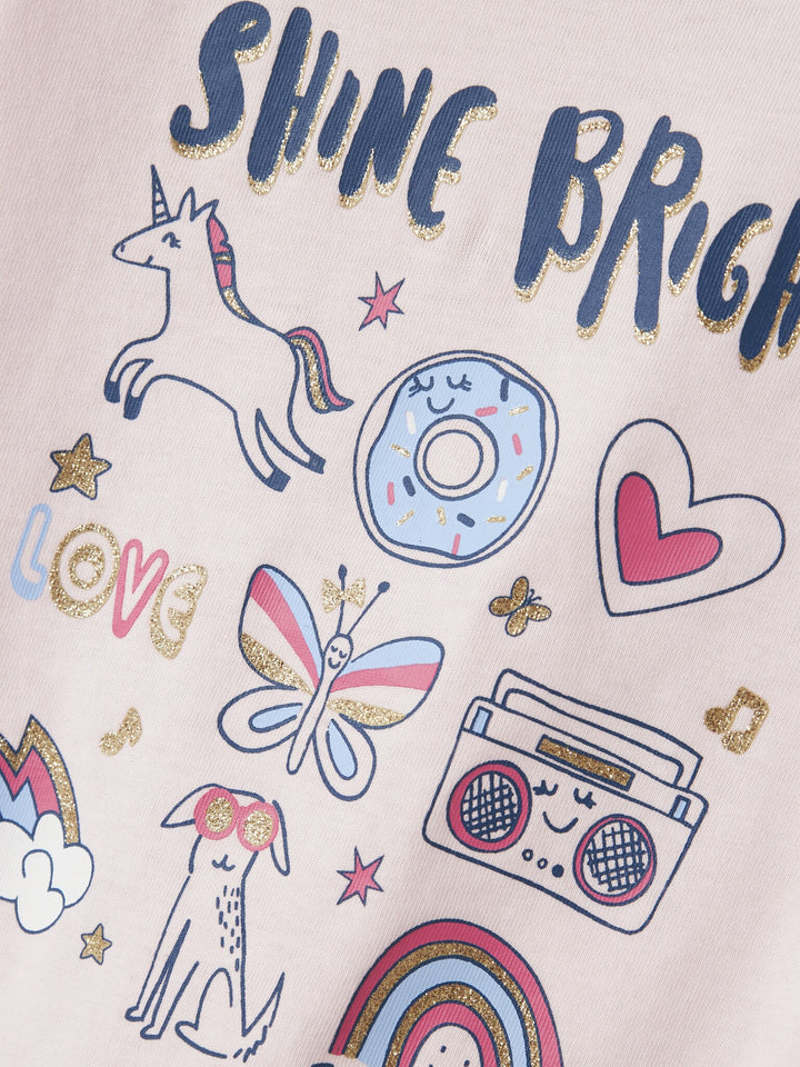 Mini T - shirt VEEN Ballerina Shine Regular Fit