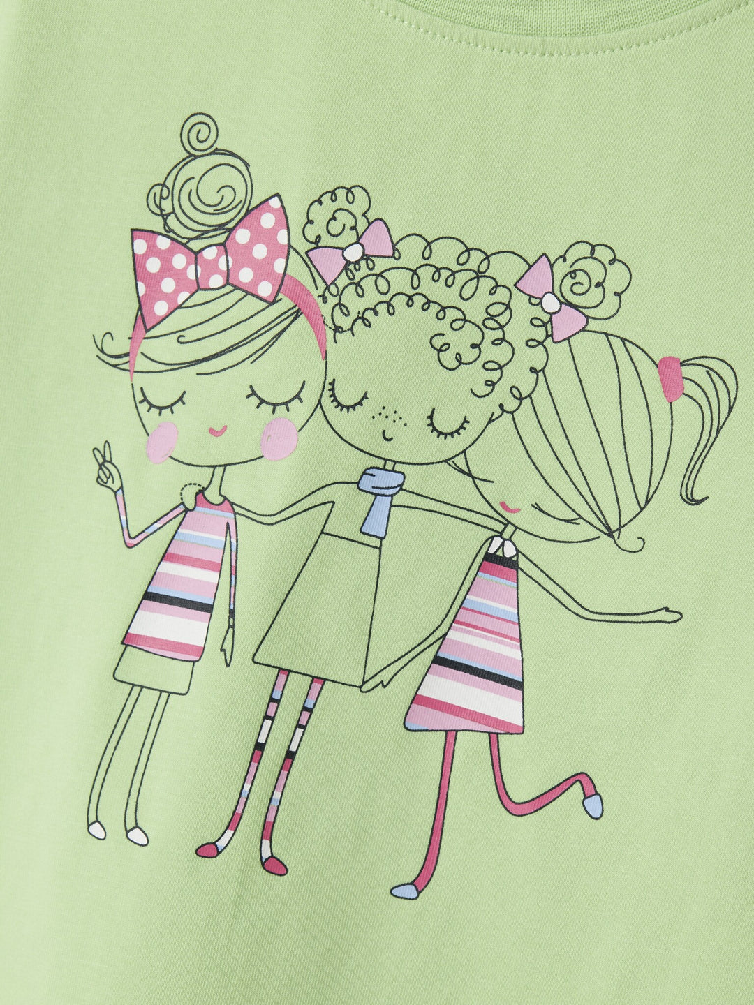 Mini T-Shirt VIX Arcadian Grün Mädchen Regular Fit