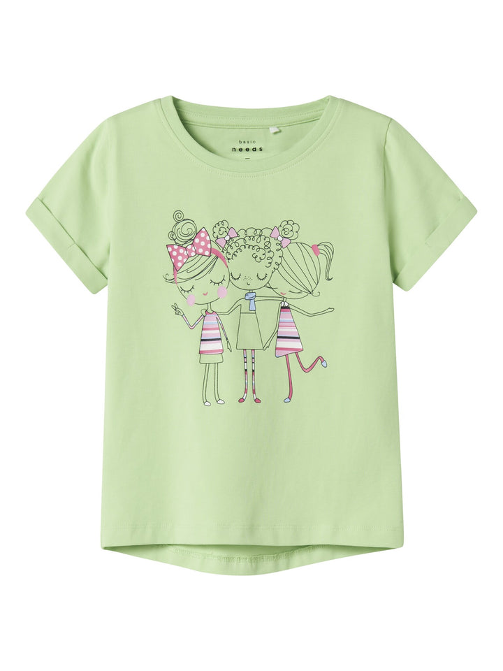 Mini T-Shirt VIX Arcadian Grün Mädchen Regular Fit