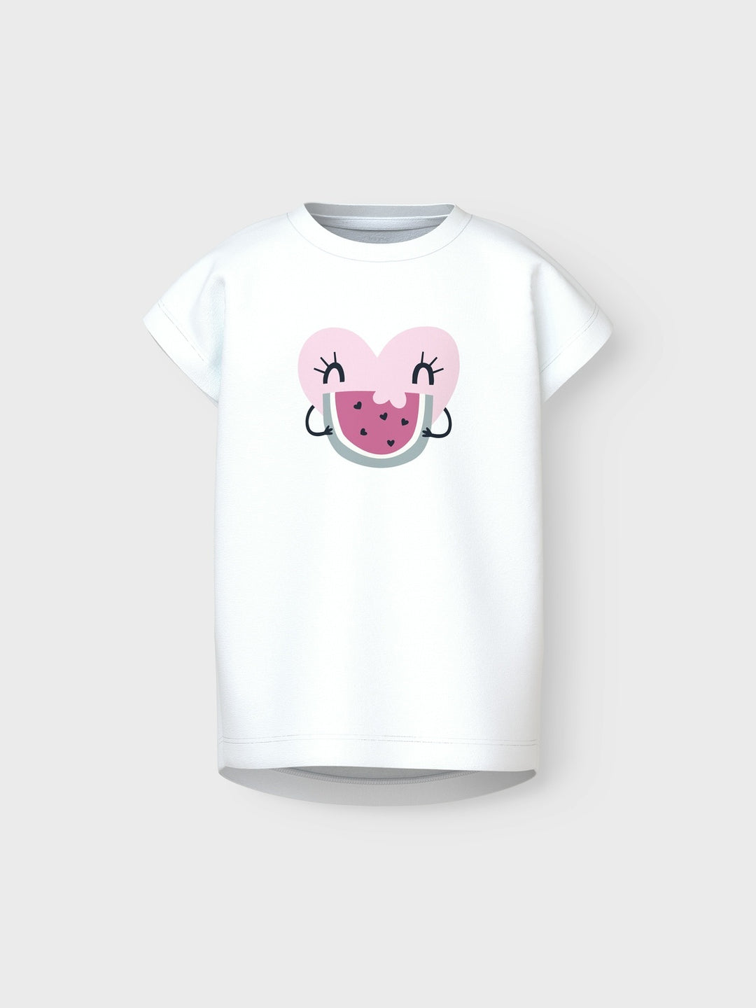 Mini T - shirt VIGEA Bright White Heart Regular Fit