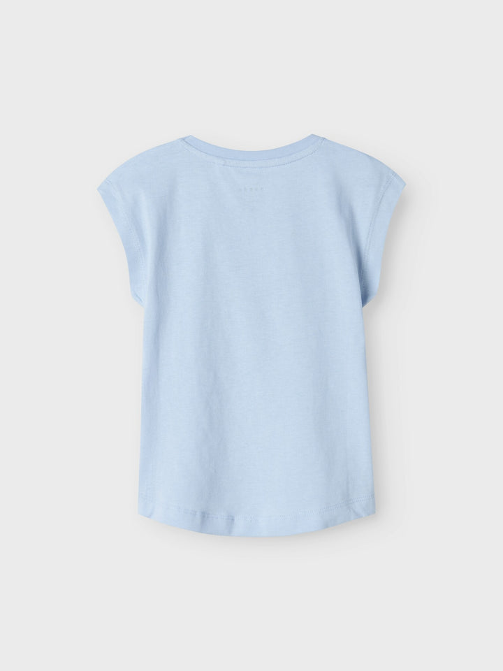 Mini T - shirt VIGEA Chambray Blue Butterflies Regular Fit