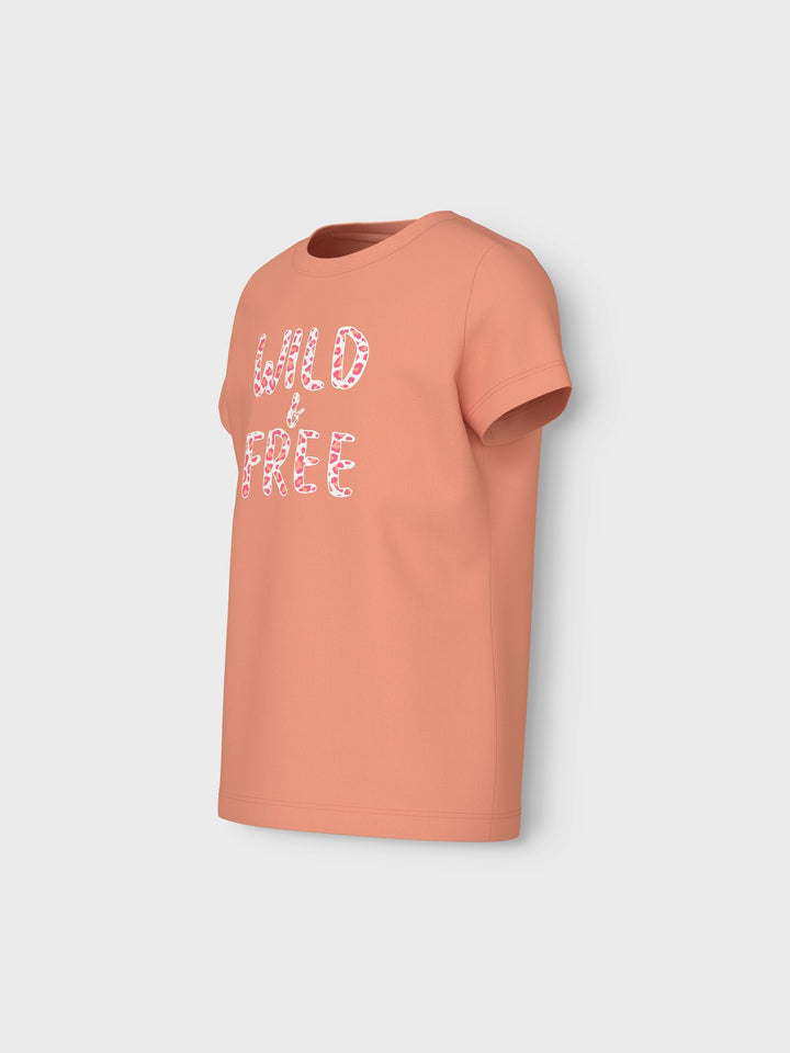 Kinder T-Shirt VANAYA Papaya Punch Wild & Free Regular Fit