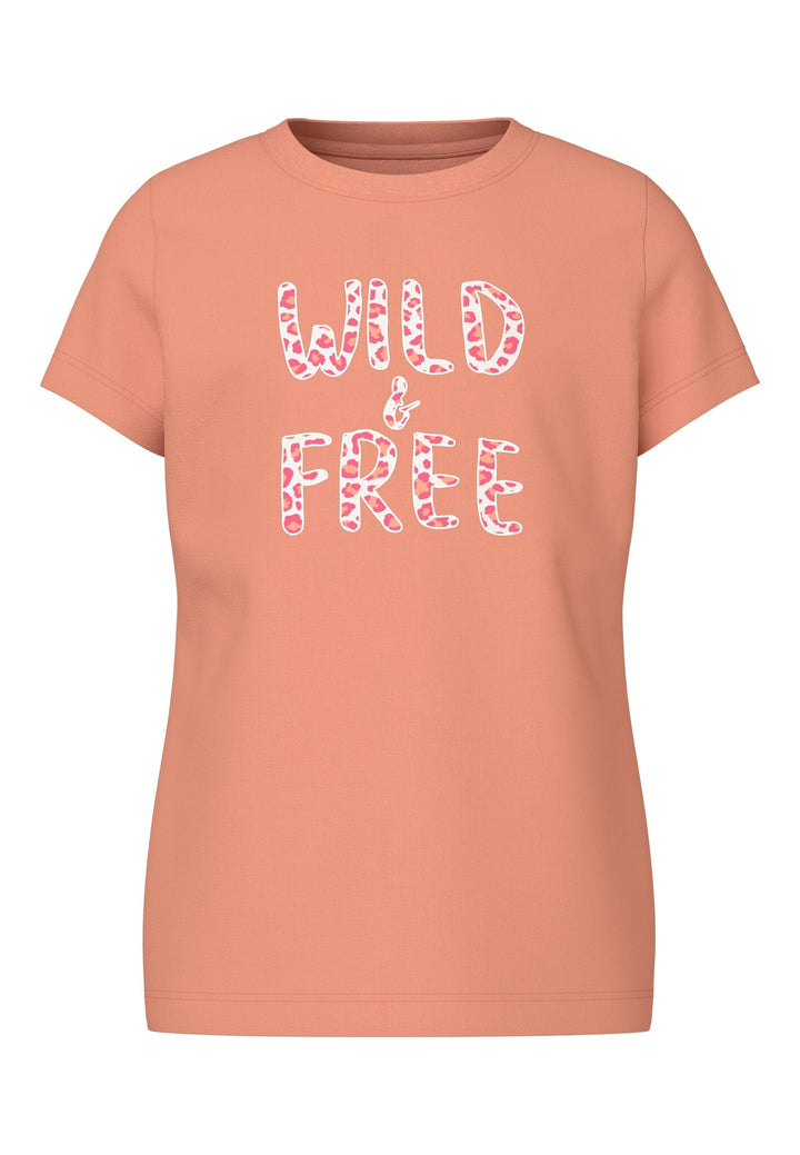 Kinder T-Shirt VANAYA Papaya Punch Wild & Free Regular Fit