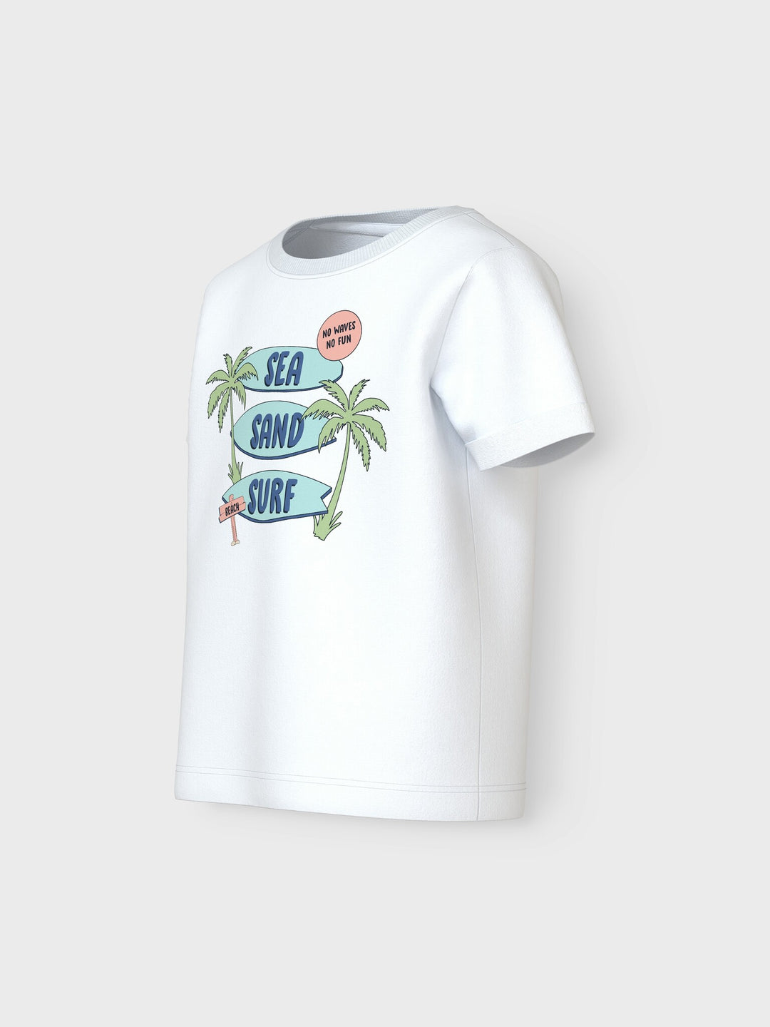 Mini T-Shirt VUX Bright White Sea Regular Fit