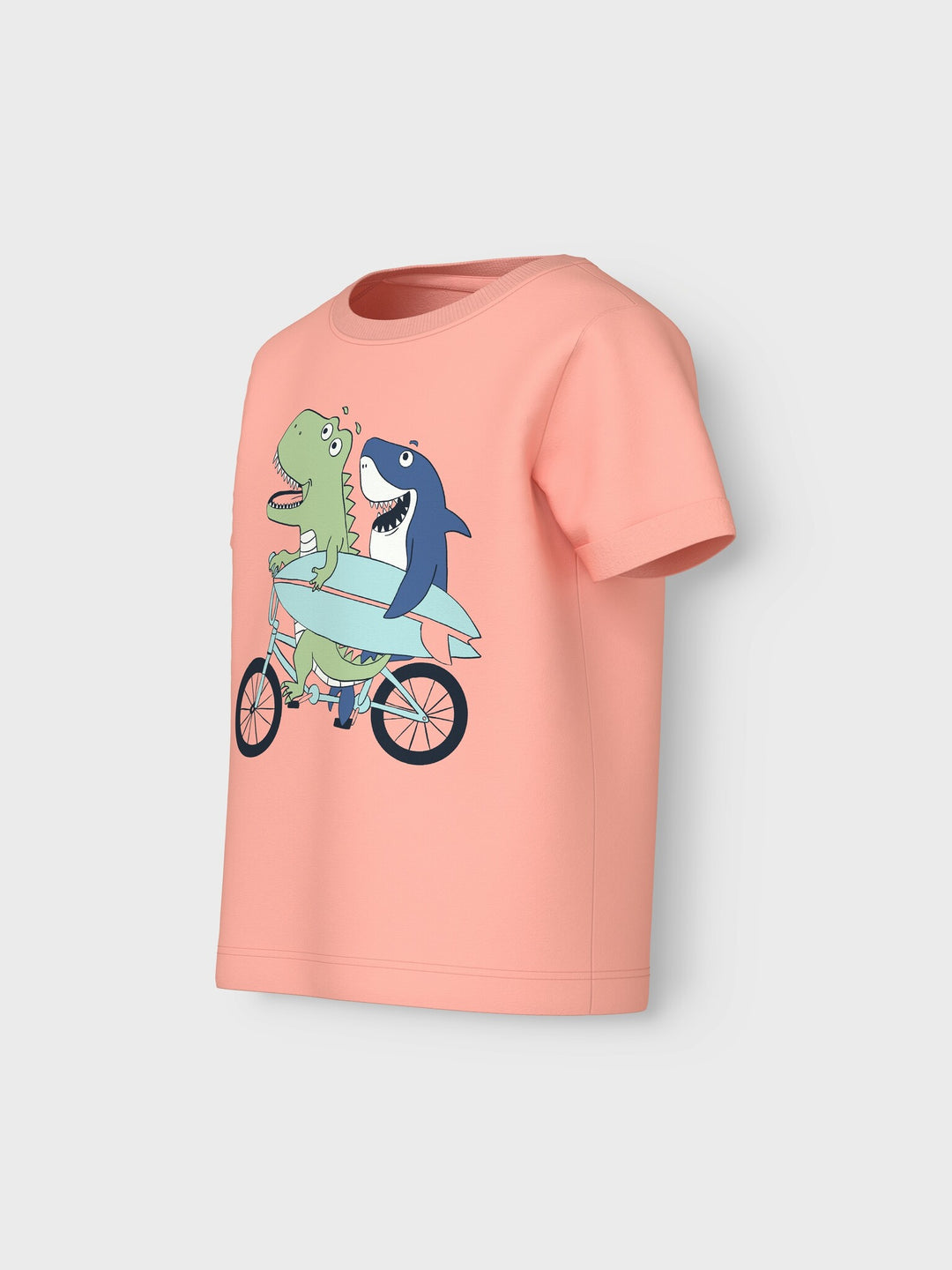 Mini T-Shirt VUX Pfirsich Perle Fahrrad Regular Fit