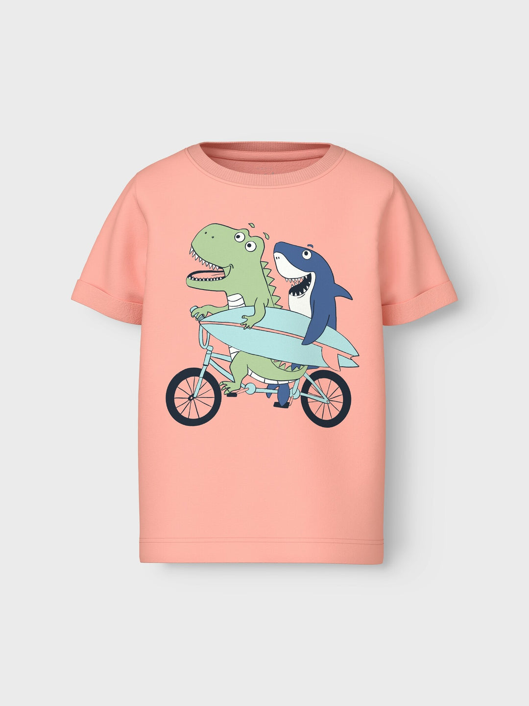 Mini T-Shirt VUX Pfirsich Perle Fahrrad Regular Fit