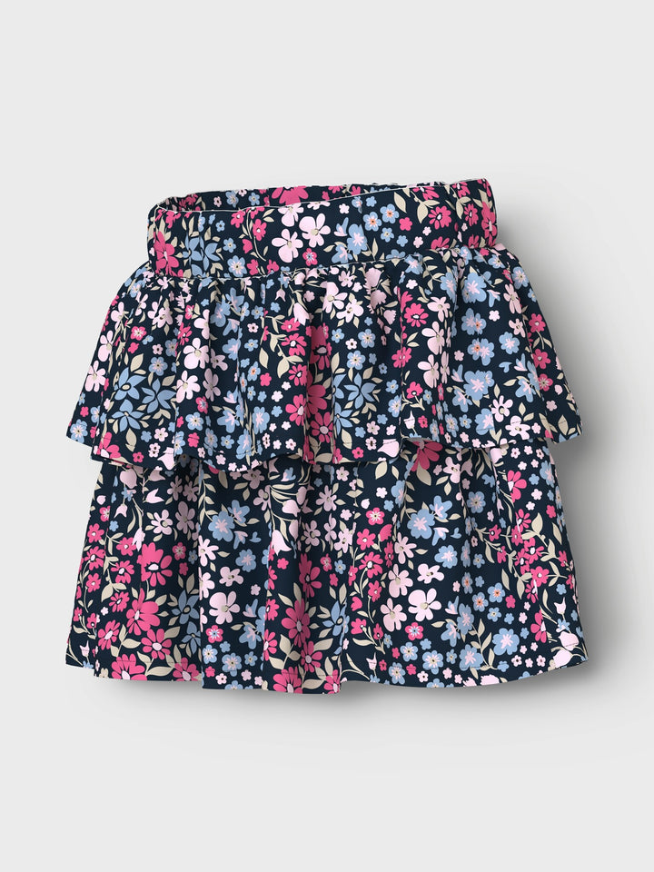 Minirock VINAYA Carmine Rose SÜSSE BLUMEN