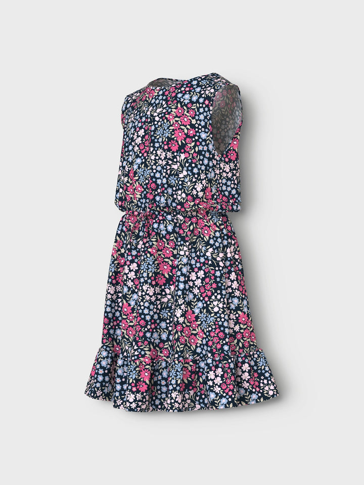 Kinderkleid VINAYA Carmine Rose SÜSSE BLUMEN Regular Fit