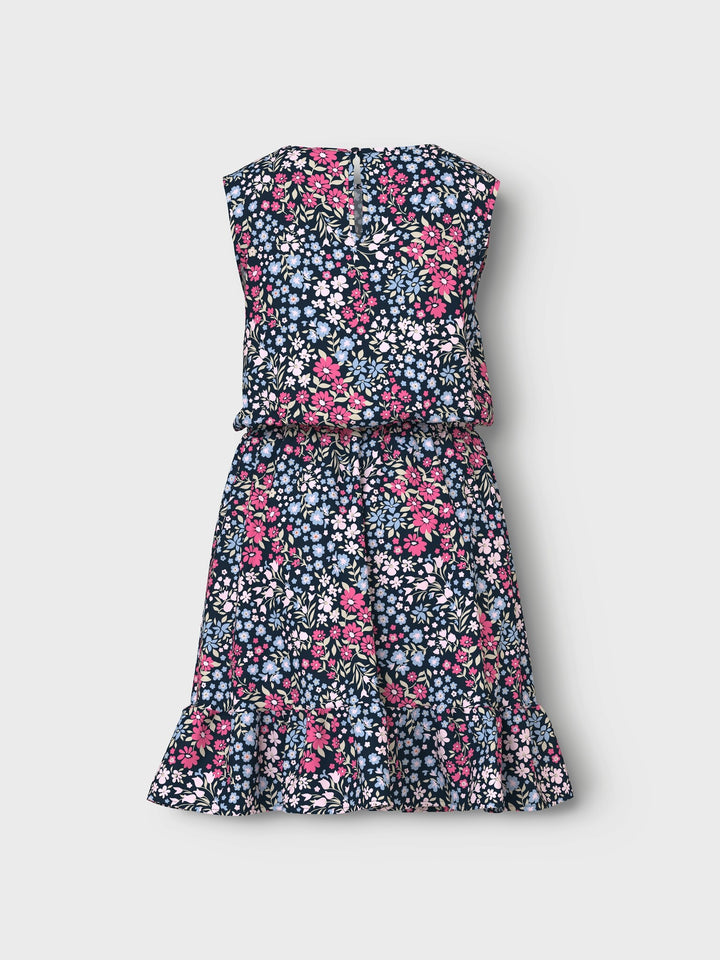 Kinderkleid VINAYA Carmine Rose SÜSSE BLUMEN Regular Fit